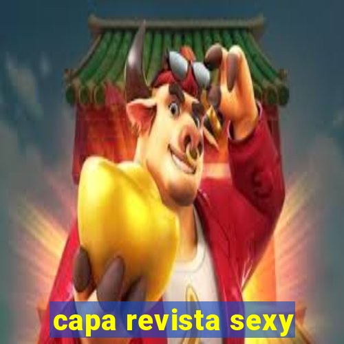 capa revista sexy